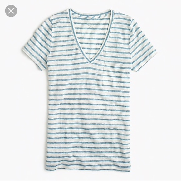 ❌SOLD❌ J.Crew | 100% linen t-shirt | XL - Picture 5 of 5